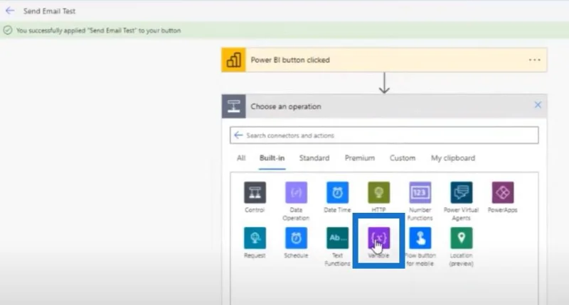 Hantar E-mel Dengan LuckyTemplates & Power Automate Platform