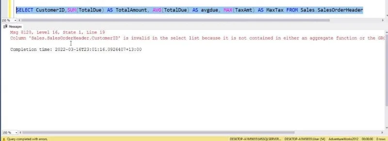 Fungsi Agregat Dalam SQL Dan Penggunaannya