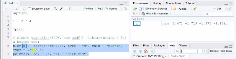 Skrip R Untuk LuckyTemplates Menggunakan RStudio