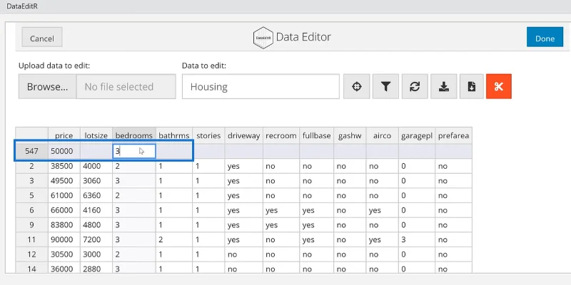 Edit Data Dalam R Menggunakan Pakej DataEditR