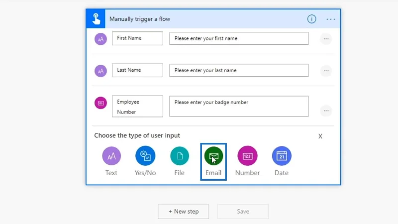 Input Aliran Kerja Dalam Microsoft Power Automate