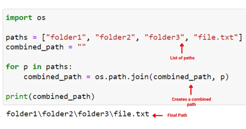 Os.Path.Join Dalam Python: Panduan Praktikal Dengan Contoh