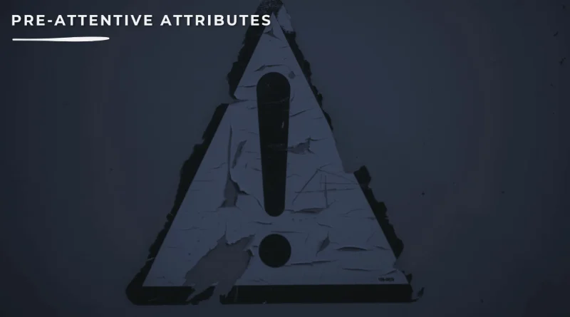 Atributos pré-atentivos em design
