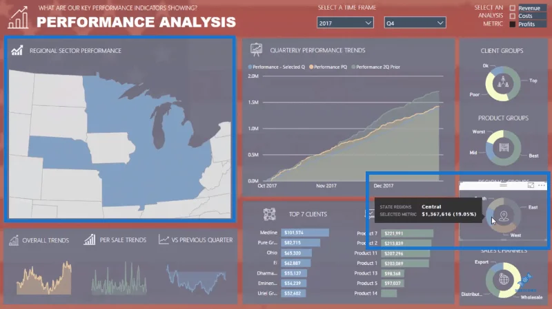 Visualisasi Peta Bentuk LuckyTemplates Untuk Analisis Spatial