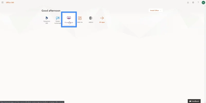 Veröffentlichen von PowerApps-Anwendungen und Ändern der Bildschirmreihenfolge