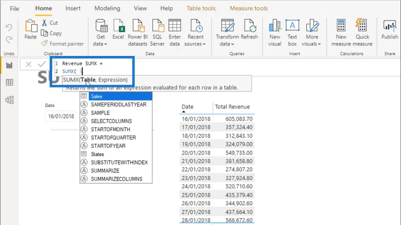 Perbezaan Antara SUM Vs SUMX Dalam LuckyTemplates