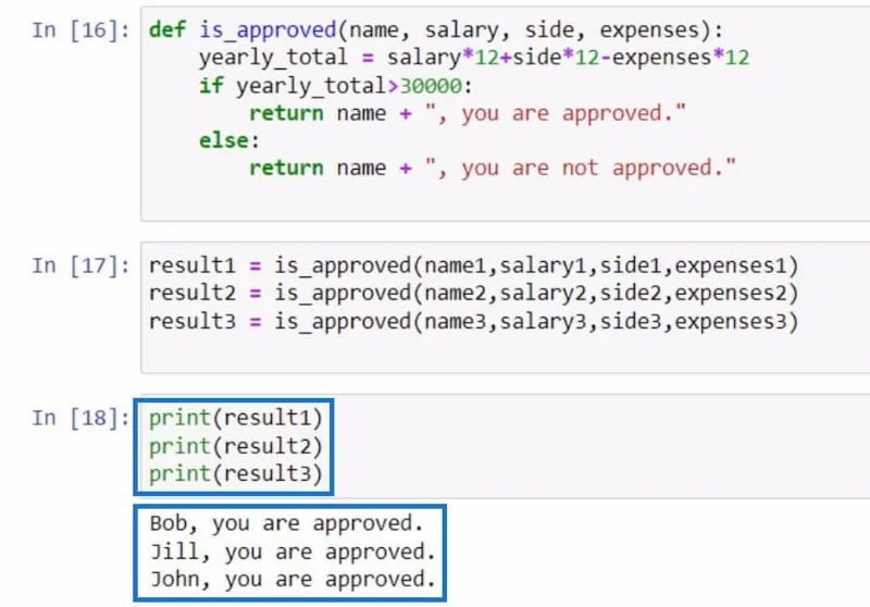 Fungsi Ditakrifkan Pengguna Python |  Gambaran keseluruhan