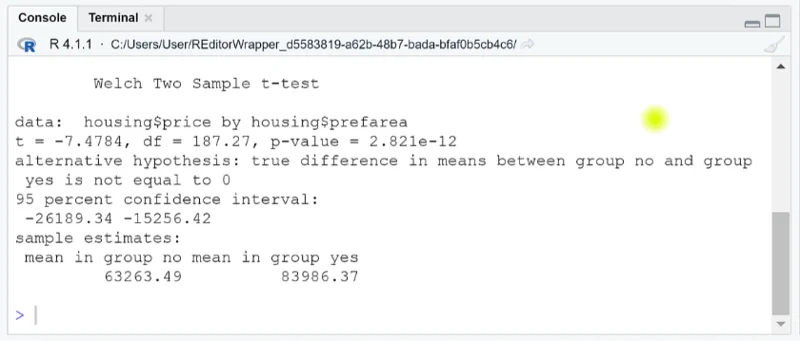 Cara Melakukan Ujian-T Dalam RStudio