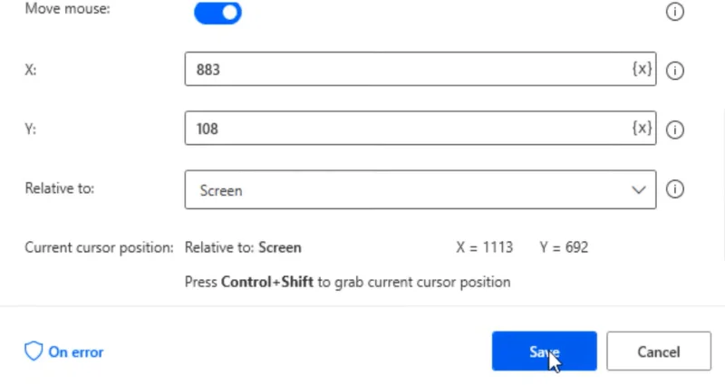 Power Automate Desktop&nbsp;: comment utiliser la fonction Envoyer un clic de souris