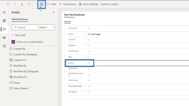 Borang PowerApps: Menambah Dan Mengubah Suai Medan