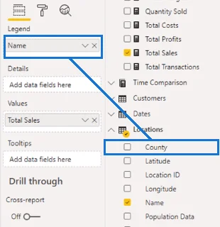 Pilihan Visualisasi Dalam LuckyTemplates