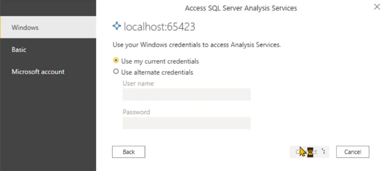 Nombor Port LuckyTemplates: Menyambungkan LuckyTemplates Ke SSAS, Excel dan C#