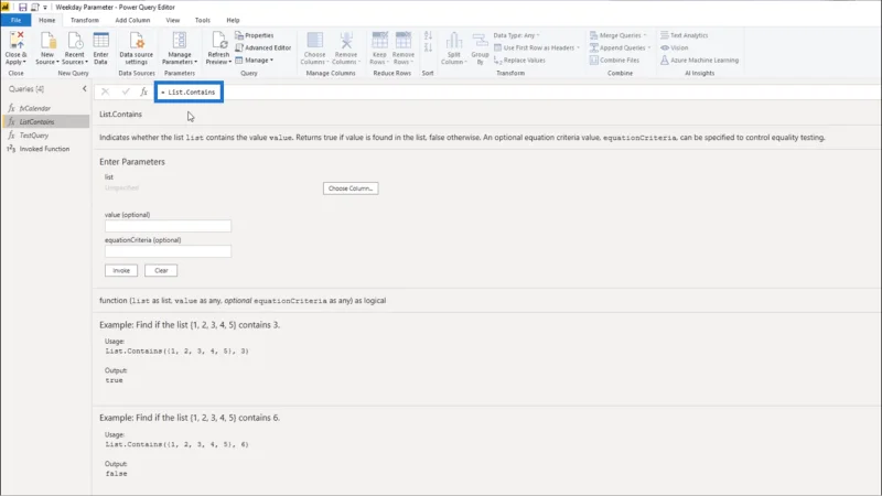 Fungsi M Untuk Jadual Tarikh – Cara Menambah Parameter Dalam Editor Pertanyaan