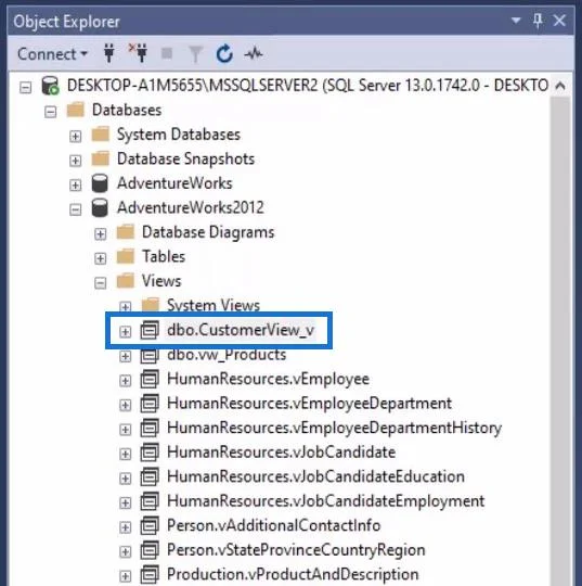 Jadual Dan Pandangan SQL Temp Untuk Pengguna LuckyTemplates