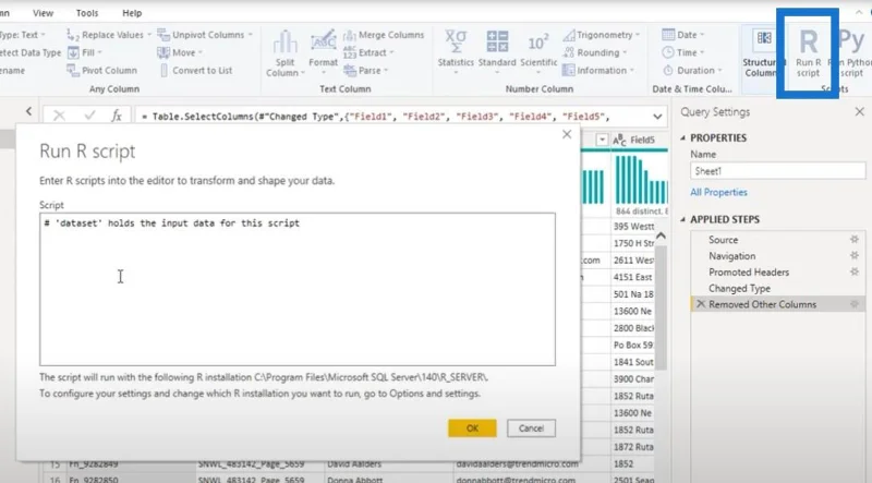 Cipta Laporan LuckyTemplates Kepada Pelayan SQL Menggunakan Skrip R