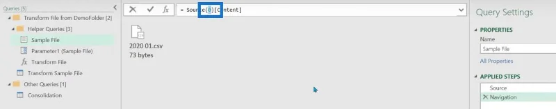Power Query: Gabungkan Fail Dari Berbilang Folder