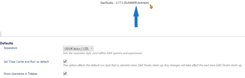 Konfigurasikan Tetapan Pertanyaan Dalam LuckyTemplates DAX Studio