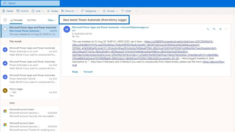 Tutorial Microsoft Flow – Segera Lwn.  Aliran Automatik
