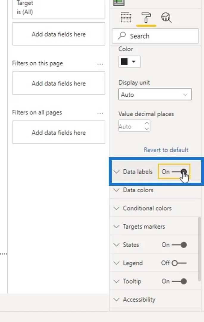 Carta Bullet: Visual Tersuai Lanjutan Untuk LuckyTemplates