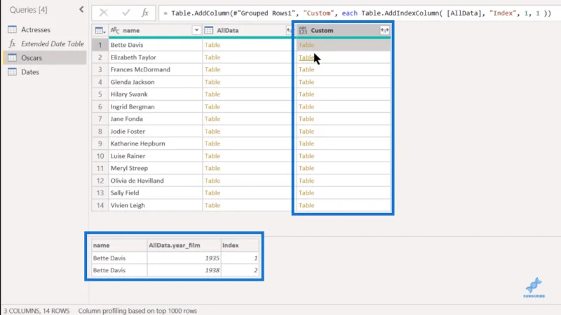 Kod M Dalam Lajur Tersuai Power Query |  Kuasa BI