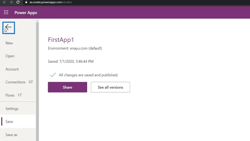 Tutorial Microsoft Power Apps |  Menyemak Ralat