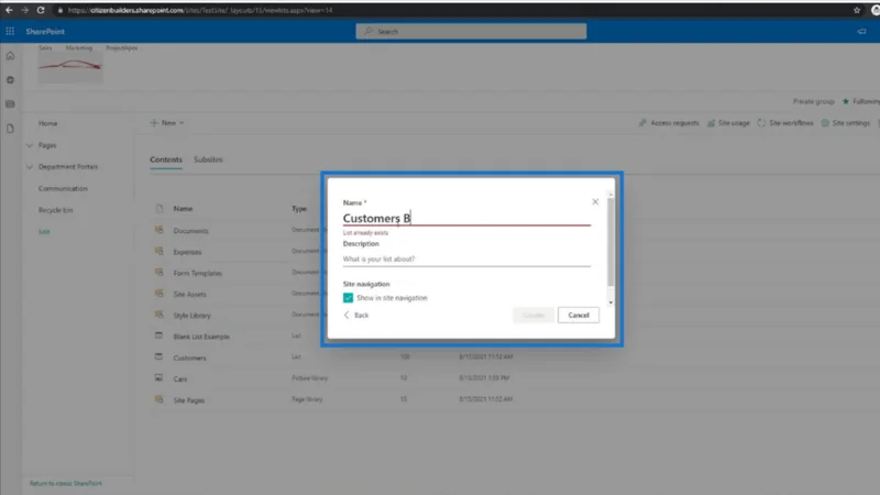 Senarai SharePoint: Gambaran Keseluruhan