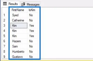 Fungsi SQL ISNULL Dalam Pernyataan Kes