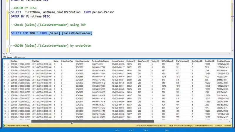 Pernyataan SQL SELECT: Satu Pengenalan