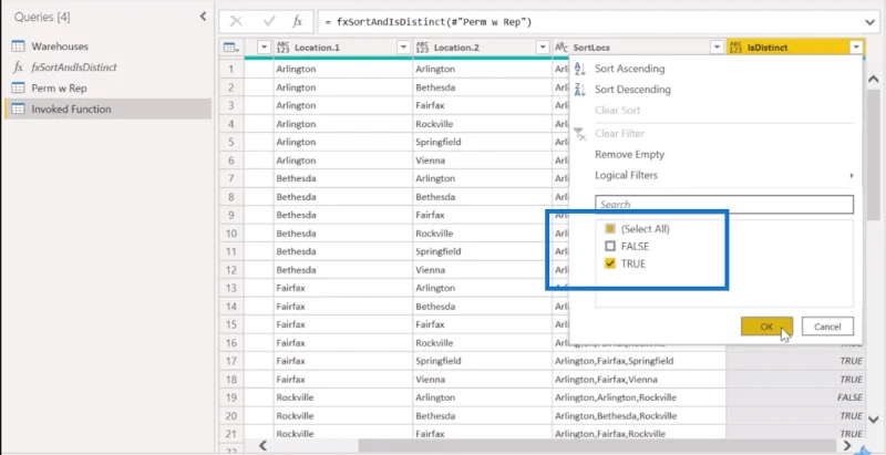 Analisis Kombinatorial Menggunakan Power Query Dalam LuckyTemplates