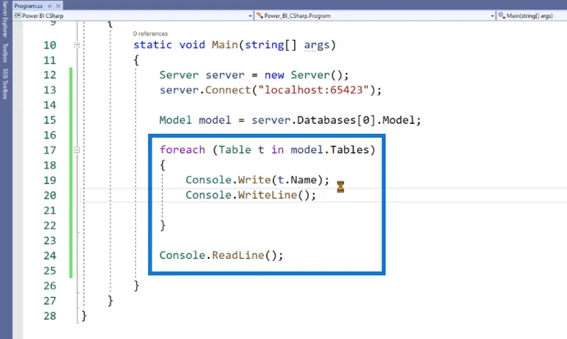 Nombor Port LuckyTemplates: Menyambungkan LuckyTemplates Ke SSAS, Excel dan C#