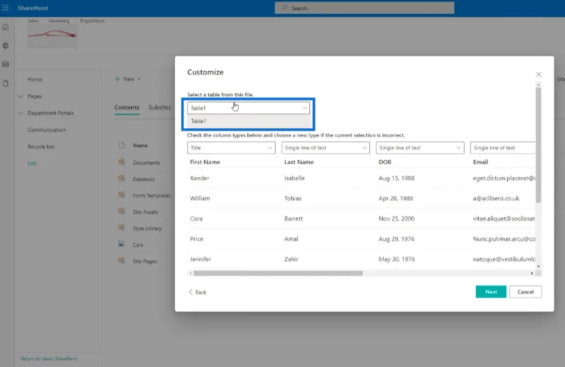 Senarai SharePoint: Gambaran Keseluruhan