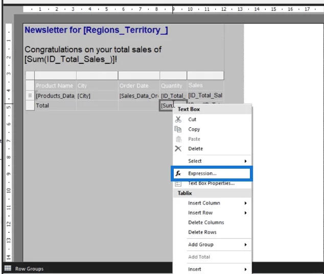 Gunakan Parameter Lata Untuk Menapis Data Dalam LuckyTemplates Report Builder
