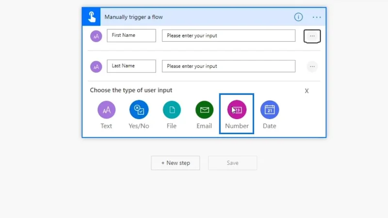 Input Aliran Kerja Dalam Microsoft Power Automate