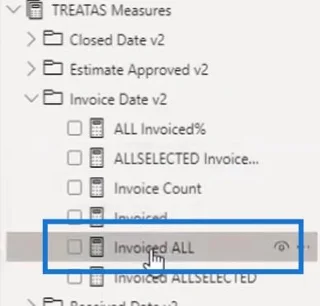 Prozentsatz der Gesamtmenge unter Verwendung von ALL und ALLSELECTED