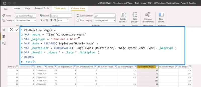 LuckyTemplates Timesheet & Wages DAX Solutions