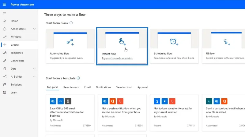 Déclencheur HTTP de flux Microsoft |  Un tutoriel Power Automate