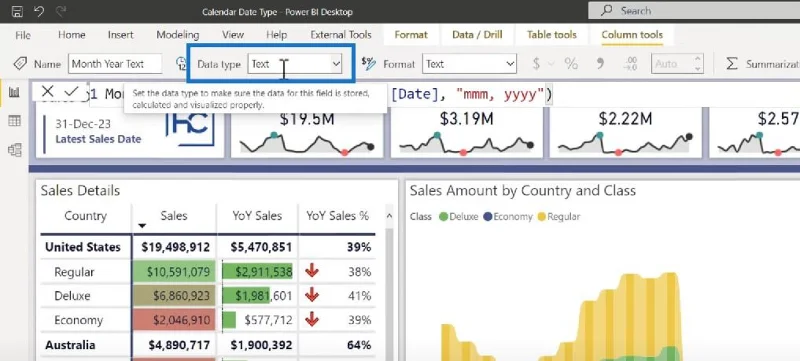 Jenis Data Terbaik Untuk Jadual Kalendar Dalam LuckyTemplates
