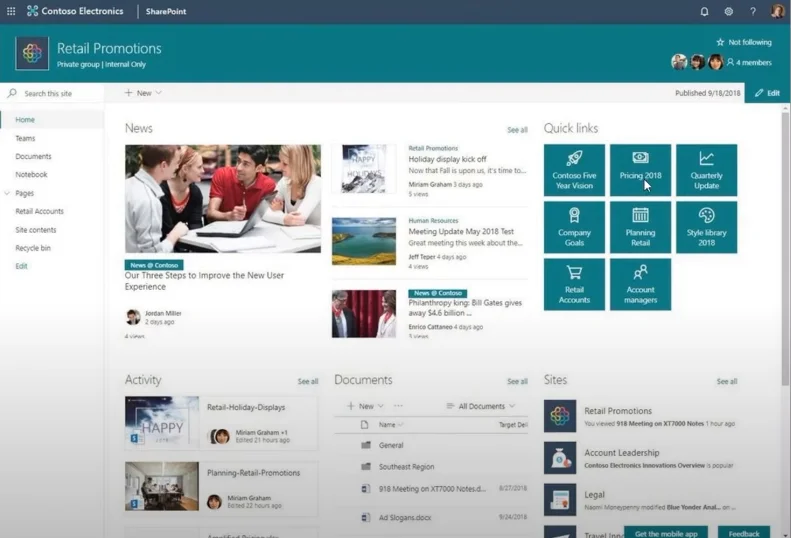 Faedah SharePoint Dalam Pembangunan Laporan LuckyTemplates