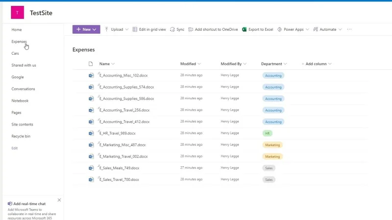 Tetapan Pustaka Tapak SharePoint |  Gambaran keseluruhan