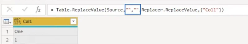 Gantikan Nilai Untuk Teks Padanan Dalam Power Query