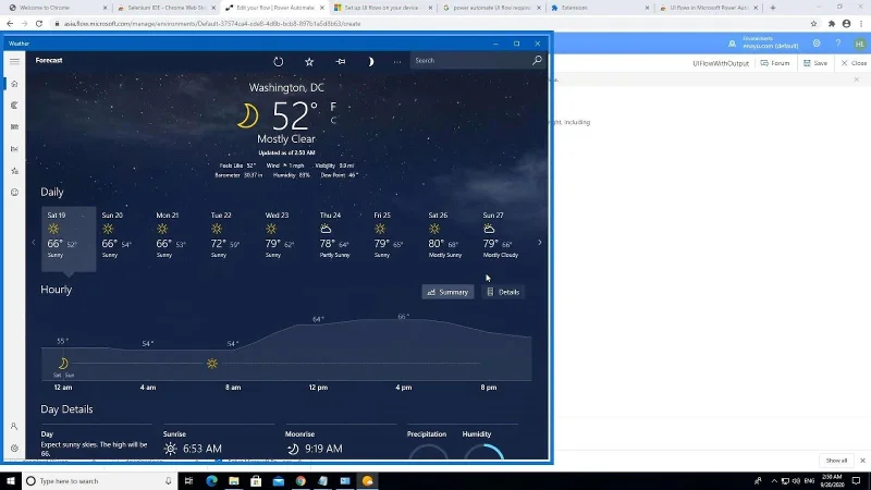 Output Aliran UI Dalam Automate Kuasa