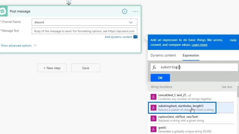 Fungsi Rentetan Kuasa Automate: Subrentetan Dan IndexOf
