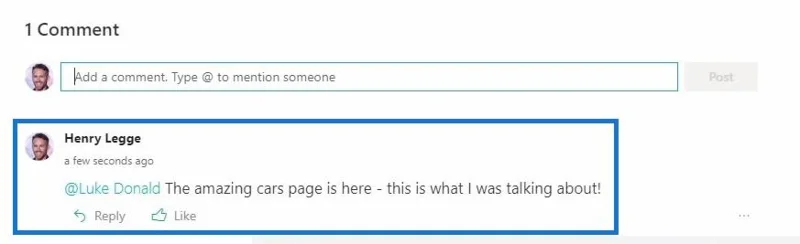 Platform SharePoint: Ciri Rangkaian Sosial