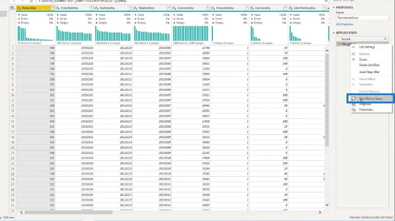 Melipat Pertanyaan Dan Menyambung Ke Pelayan SQL