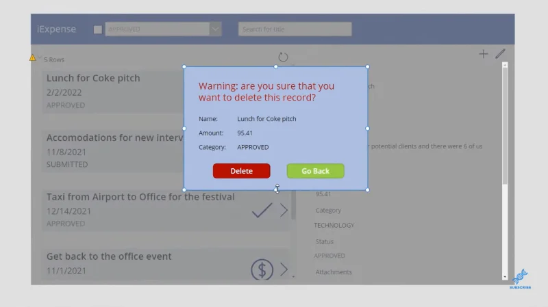 Borang Pop Up Power Apps Untuk Pengalaman Pengguna Interaktif