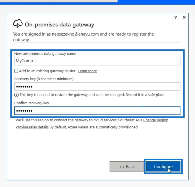 Gerbang Data Di Premis Dalam Power Automate
