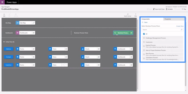 Aliran Dan Dokumentasi Proses Perniagaan Power Apps