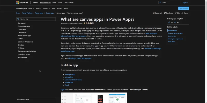 Aliran Dan Dokumentasi Proses Perniagaan Power Apps