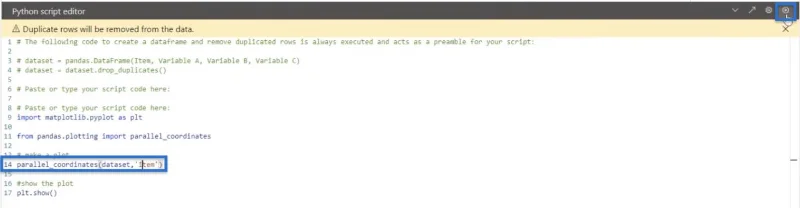 Cara Membuat Plot Koordinat Selari Dalam Python