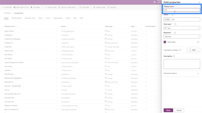 Entiti PowerApps: Cara Menambah Pelbagai Jenis Medan